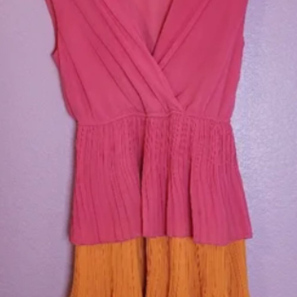 ISO: WD NY orange and pink dress, M